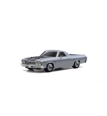 34419T2 1969 Chevy® El Camino® SS 396® Cortez Silver 1:10 Scale RC EP 4WD FAZER Mk2 FZ02L