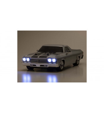 34419T2 1969 Chevy® El Camino® SS 396® Cortez Silver 1:10 Scale RC EP 4WD FAZER Mk2 FZ02L