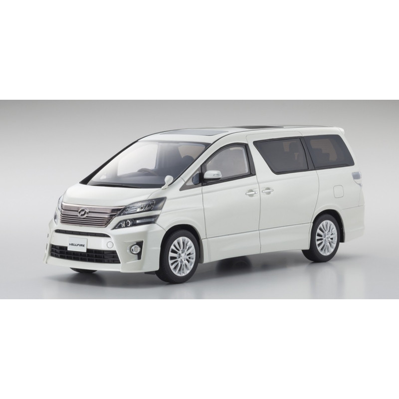 SAMURAI 1/18 Toyota Vellfire White Pearl Crystal Shine