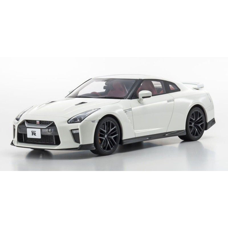 SAMURAI 1/18 Nissan GT-R 2017 White Pearl