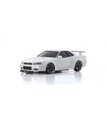 32629W MINI-Z AWD NISSAN SKYLINE GT-R R34 V.specⅡ Nur White