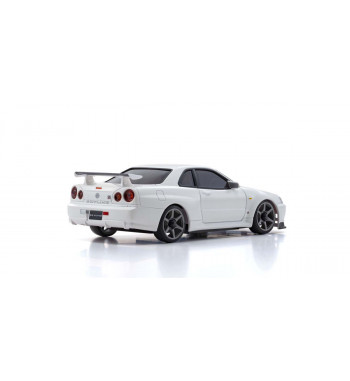 32629W MINI-Z AWD NISSAN SKYLINE GT-R R34 V.specⅡ Nur White