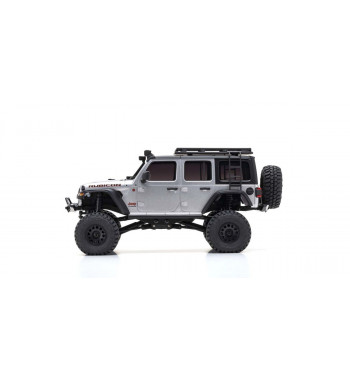 32528S MINI-Z 4×4 JeepⓇ Wrangler Unlimited Rubicon w/acc. Billet Silver Metallic Crawling car
