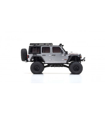 32528S MINI-Z 4×4 JeepⓇ Wrangler Unlimited Rubicon w/acc. Billet Silver Metallic Crawling car