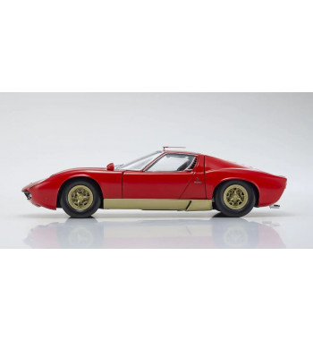 08316R Lamborghini Miura P400S (Red / Gold)  1:18 scale KYOSHO ORIGINAL