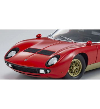 08316R Lamborghini Miura P400S (Red / Gold)  1:18 scale KYOSHO ORIGINAL