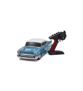 34433T1 1957 Chevy® Bel Air Coupe Tropical Turquois Electric Powered 4WD FAZER Mk2 FZ02L Series readysete