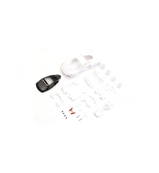 MZN208 McLaren Senna GTR White Body set w/Whee
