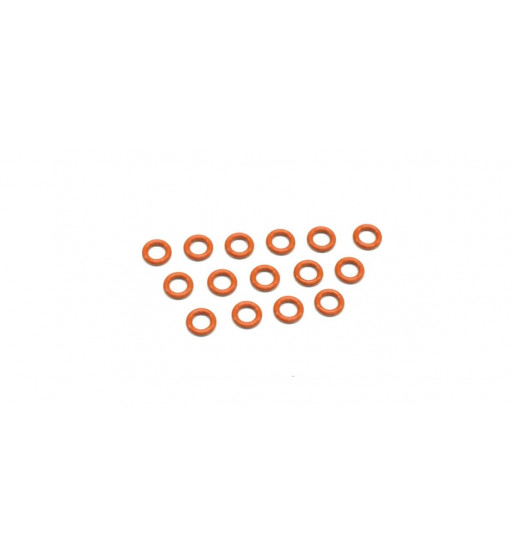 ORG06B Silicone O-Ring(P6/Orange) 15Pcs