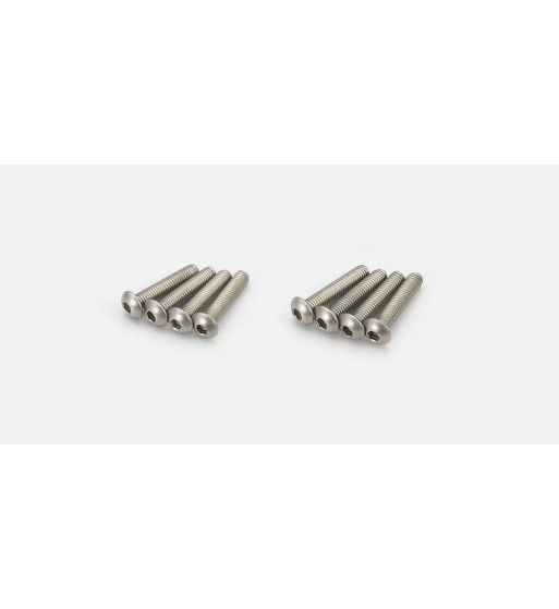 1-S13015HT Button Screw(Hex/Titanium/M3x15/8pcs)