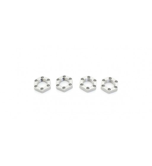 EF244S LW Wheel Nut(Silver/4pcs/FANTOM EP)