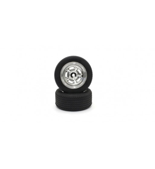 FATH703SMM Glued Vintage TC Tire FZ02 (M / Rostyle Plate / 2pcs)