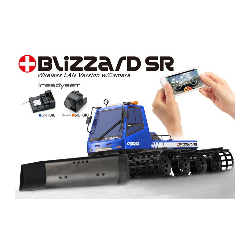 30987 Kyosho BLIZZARD SR 1/12 EP Readyset WL-LAN w/Cam
