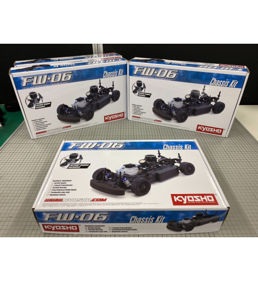 33216 1:10 Scale Radio Controlled .15 Engine Powered 4WD Touring Car FW-06 Chassis Kit