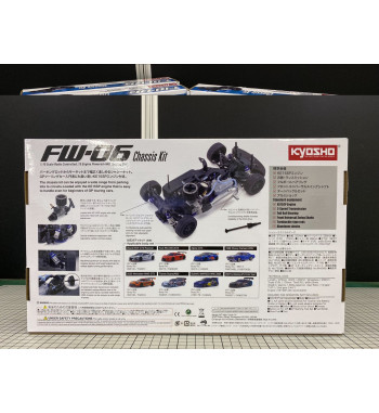 33216 1:10 Scale Radio Controlled .15 Engine Powered 4WD Touring Car FW-06 Chassis Kit