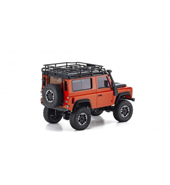 32531MO MINI-Z 4×4 Land Rover Defender 90 Adventure Phoenix Orange / Santorini Blk