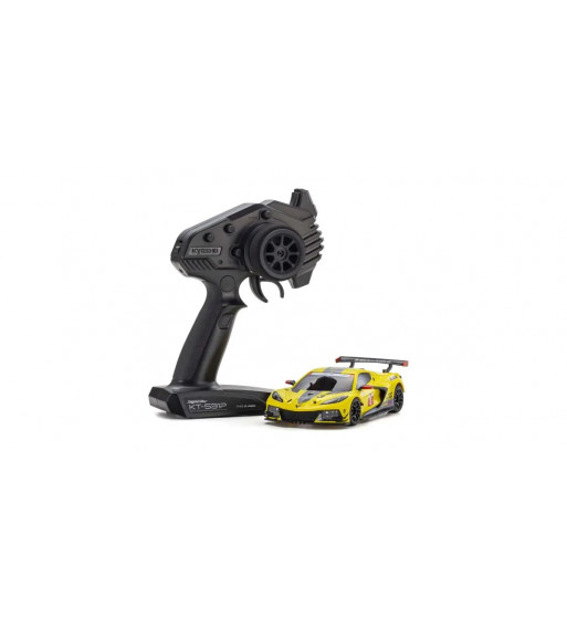 32342Y MINI-Z RWD Series Ready Set CHEVROLET® CORVETTE® C8.R Yellow