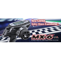 Sanwa MX6 3-Channel 2.4GHz FH-E