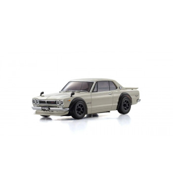 32636W MINI-Z AWD NISSAN SKYLINE 2000GT-R (KPGC10) Tuned Ver. White