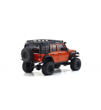 32528MO MINI-Z 4x4 readyset JeepⓇ Wrangler Unlimited Rubicon with Accessory parts Punk`n Metallic