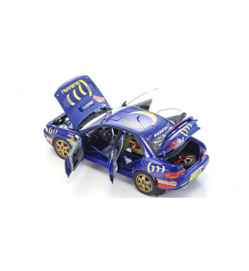 08962B KYOSHO ORIGINAL 1/18 scale Subaru Impreza 1995 Monte Carlo No.5