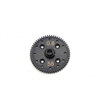 IFW639-58S Light Weight Spur Gear (0.8M/58T/MP10/w/IF403C)