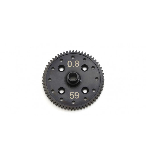 IFW639-59S Light Weight Spur Gear (0.8M/59T/MP10/w/IF403C)
