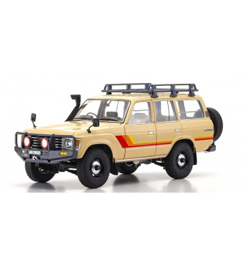 08956XBE 1:18 scale Toyota Land Cruiser 60 with optional parts (Beige)  KYOSHO ORIGINAL