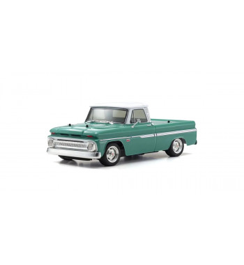 34435T1 1:10 4WD FAZER Mk2 FZ02L readyset 1966 Chevy® C10 Fleetside Pickup Light Green Radio Controlled Electric Powered
