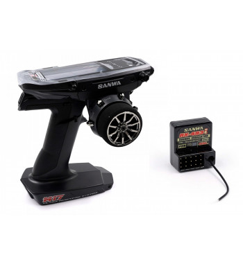 SWM17RX493i SANWA/Airtronics M17 FH5 4-CHANNEL 2.4GHZ RADIO SYSTEM W/ RX-493i RECEIVER