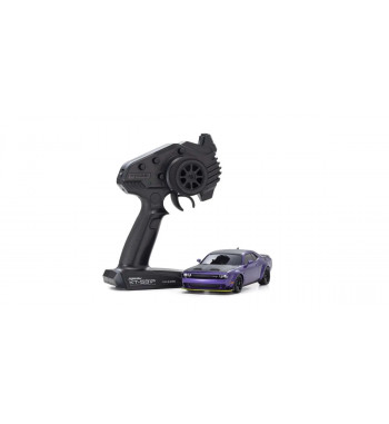32621PU MINI-Z AWD DODGE CHALLENGER SRT HELLCAT REDEYE Plum Crazy