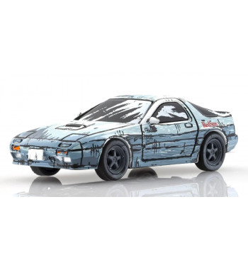07057AA KYOSHO 1/64scale Initial D Cartoon version (Toyota Sprinter Trueno AE86 /Mazda RX-7 FD3S/Mazda Savanna RX-7 FC3S)