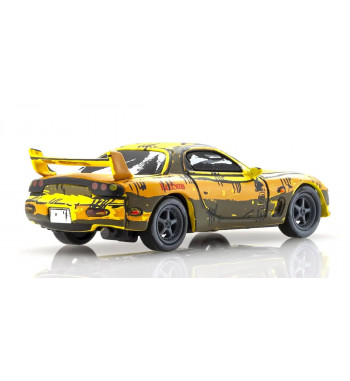 07057AA KYOSHO 1/64scale Initial D Cartoon version (Toyota Sprinter Trueno AE86 /Mazda RX-7 FD3S/Mazda Savanna RX-7 FC3S)