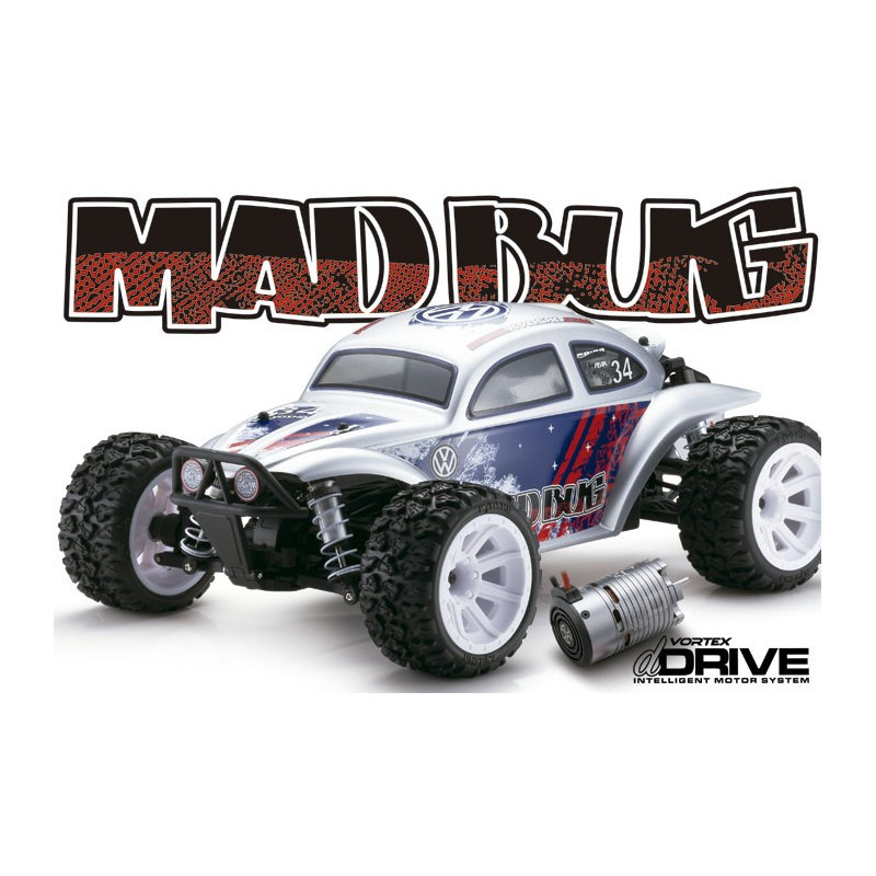 34354T3 Kyosho MAD BUG VEi 1/10 Electric Powered R/C 4WD Racing Buggy color type T3 Silver