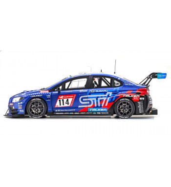 KSR18058A 1/18 scale SUBARU WRX STI NBR CHALLENGE 2022 SAMURAI