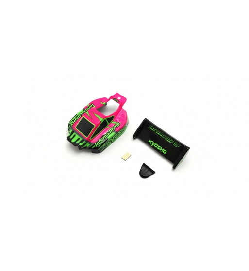 MBB03PGR Body Set(INFERNO MP9 TKI3/Pink/Green)