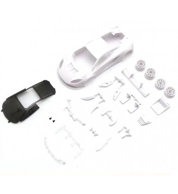 MZN223B McLaren12C GT3 2013 White Body set(w/Rim for RWD)