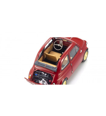 08996R 1:18 scale Fiat NUOVA 500 (Coral Red) KYOSHO ORIGINAL