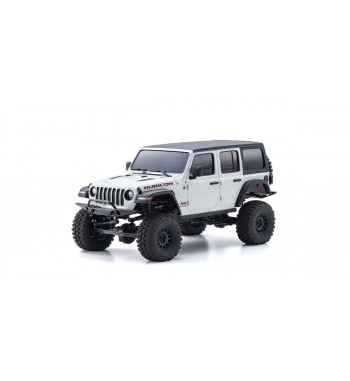 32536W MINI-Z 4x4 readyset JeepⓇ Wrangler Unlimited Rubicon Bright White