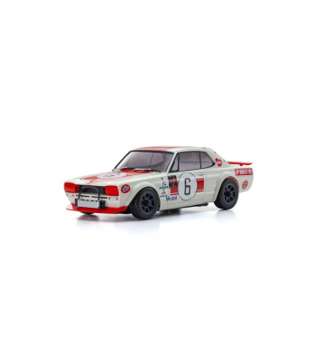 32643R MINI-Z AWD NISSAN SKYLINE 2000GT-R (KPGC10) Racing 1972 No.6 Red
