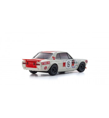 32643R MINI-Z AWD NISSAN SKYLINE 2000GT-R (KPGC10) Racing 1972 No.6 Red