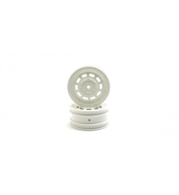 LAH001W 2.2 10Hole Wheel(Front/White/2pcs)