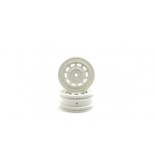 LAH001W 2.2 10Hole Wheel(Front/White/2pcs)