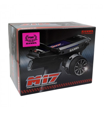 SWM17PINK Sanwa M17 Pink Limited Edition w/ RX-493i Receiver FH5 4-Channel 2.4GHz