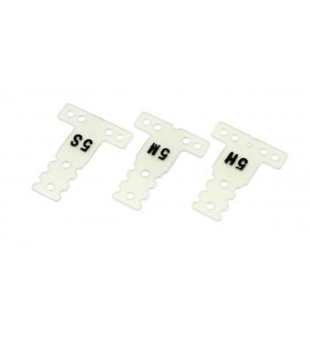 MZW437 FRP Rear Sus. Plate Set (0.5/MR03MM/LM/MM2)
