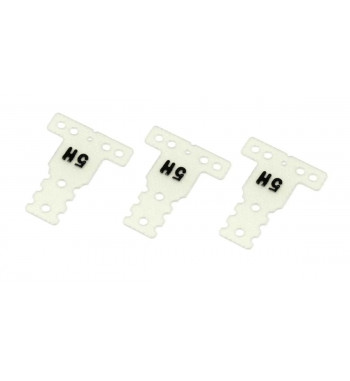 MZW437H FRP Rear Sus Plate (0.5Hard/3pcs/MR03MM/LM/MM2)