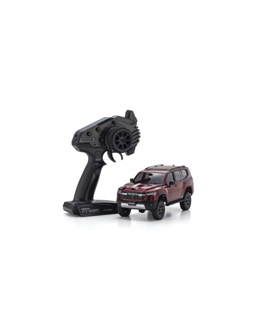 32538MR MINI-Z 4x4 readyset Toyota LAND CRUISER 300 GR SPORT Dark Red Mica Metallic