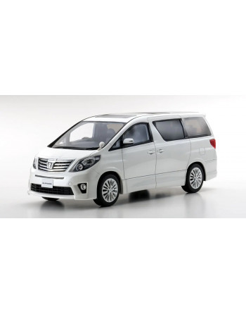 KSR18013W SAMURAI 1/18 Toyota Alphard 350S C Package White Pearl