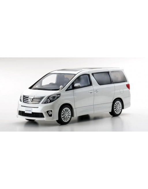 KSR18013W SAMURAI 1/18 Toyota Alphard 350S C Package White Pearl