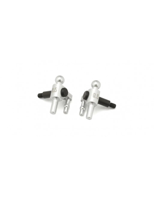 MZW710-05 Aluminum Steering Block(0.5 degree camber angle/MR-04)